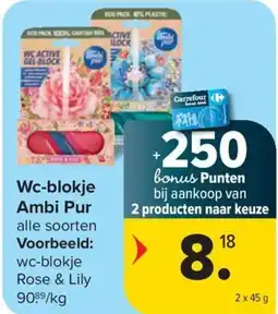 Carrefour Market Ambi Pur Wc-blokje aanbieding