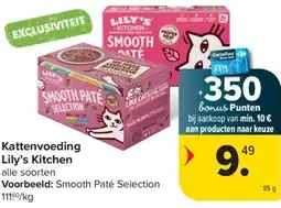 Carrefour Market Lily's Kitchen Kattenvoeding aanbieding