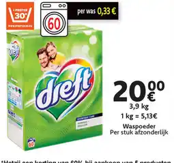 Cora Dreft Waspoeder aanbieding