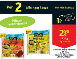 Cora Florette groenten om te bereiden wok aanbieding