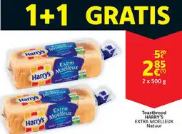 Cora Harry's extra moelleux natuur toastbrood aanbieding