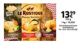 Cora Le rustique Schotelassortiment raclettekaas aanbieding