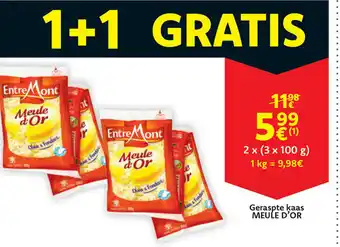 EntreMont Meule dOr Geraspte kaas