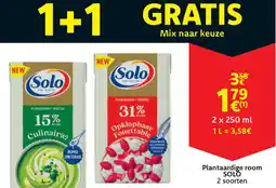 Cora Solo Plantaardige room aanbieding