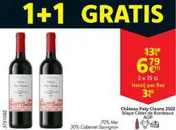 Cora Château Paty Claune 2022 Blaye Côtes de Bordeaux aanbieding