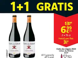 Cora Clefs des Légats 2023 Côtes du Rhône AOP aanbieding
