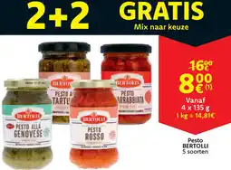 Cora Bertolli pesto aanbieding