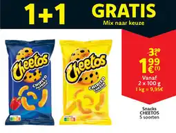 Cora Cheetos snacks aanbieding