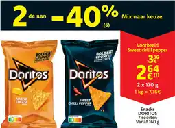 Cora Doritos snacks aanbieding