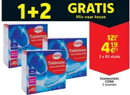 Cora Vaatwastabs cora aanbieding