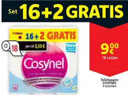 Cora Cosynel Toiletpapier aanbieding
