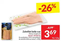 Intermarché Zalmfilet belle vue aanbieding
