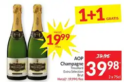 Intermarché AOP Champagne Trouillard Extra Sélection Brut aanbieding