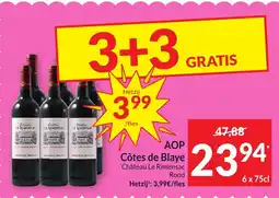 Intermarché AOP Côtes de Blaye Château Le Rimensac Rood aanbieding
