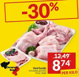 Intermarché Heel konijn aanbieding