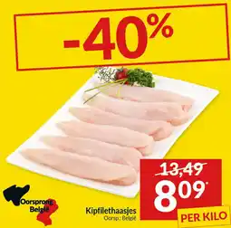 Intermarché Kipfilethaasjes aanbieding