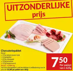Intermarché Charcuteriepakket aanbieding
