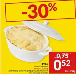 Intermarché Peka Gratin dauphinois aanbieding