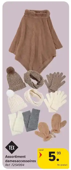 Assortiment damesaccessoires
