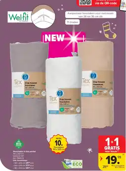 Carrefour Hoeslaken in bio perkal aanbieding