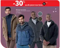 Carrefour Winterjas voor heren aanbieding