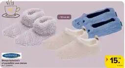 Carrefour Sherpa ballerina’s of pantoffels voor dames aanbieding