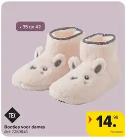 Carrefour Booties voor dames aanbieding