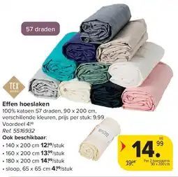 Carrefour Effen hoeslaken aanbieding