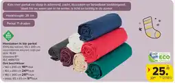 Carrefour Hoeslaken in bio perkal aanbieding