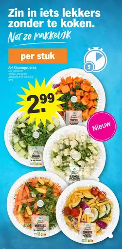 Albert Heijn AH Stoomgroente aanbieding
