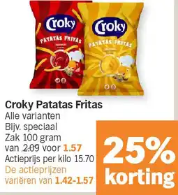 Albert Heijn Croky Patatas Fritas aanbieding