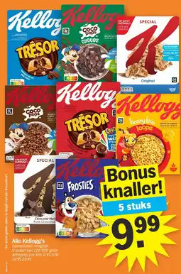 Albert Heijn Alle Kellogg's aanbieding