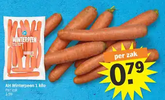 Albert Heijn AH Winterpeen 1 kilo aanbieding