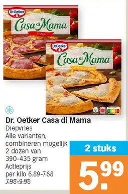 Albert Heijn Dr. Oetker Casa di Mama aanbieding