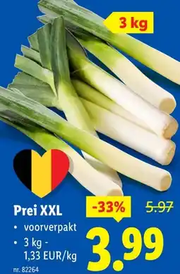Lidl Prei XXL aanbieding