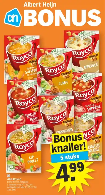 Albert Heijn Alle Royco aanbieding