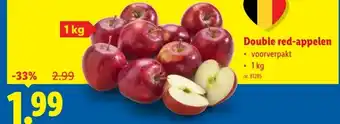 Lidl Double red-appelen aanbieding