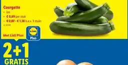 Lidl Courgette aanbieding
