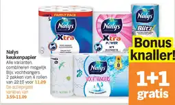 Albert Heijn Nalys keukenpapier aanbieding