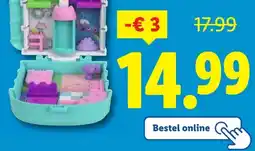 Lidl Speelset met figuurtje en accessoires, 14-delig aanbieding
