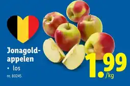 Lidl Jonagold- appelen aanbieding