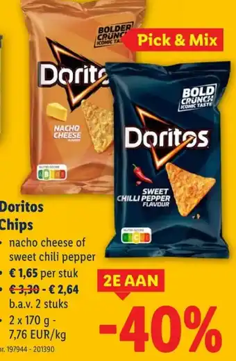 Lidl Doritos Chips aanbieding
