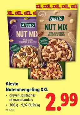 Lidl Alesto Notenmengeling XXL aanbieding