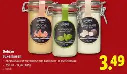 Lidl Deluxe Luxesauzen aanbieding