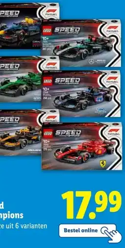 Lidl Speed Champions aanbieding