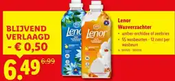 Lidl Lenor Wasverzachter aanbieding