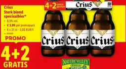 Lidl Crius Sterk blond speciaalbier aanbieding