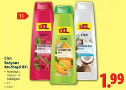 Lidl Cien Bodycare douchegel XXL aanbieding