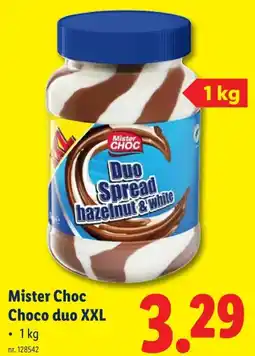 Lidl Mister Choc Choco duo XXL aanbieding