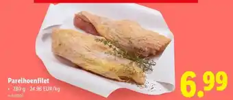 Lidl Parelhoenfilet aanbieding
